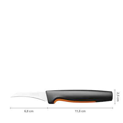 Fiskars Functional Form Skrællekniv Med Buet Blad