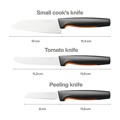 Fiskars Functional Form knivsæt 3 dele