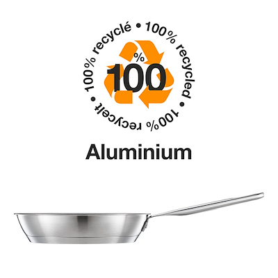 Fiskars All Steel stegepande keramisk belægning 26 cm