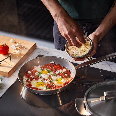 Fiskars All Steel stegepande keramisk belægning 26 cm