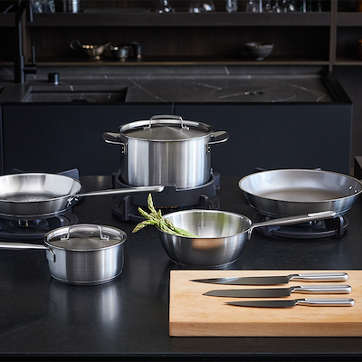 Fiskars All Steel sauteuse uden belægning 2 liter