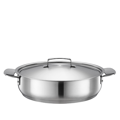 Fiskars All Steel stegefad med låg keramisk belægning 28 cm