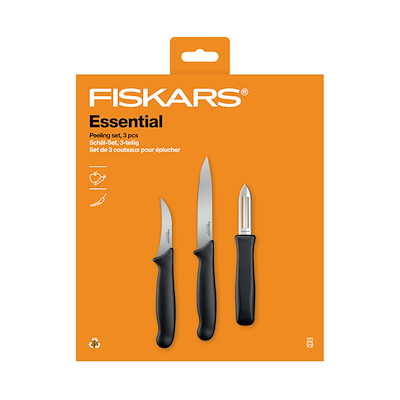 Fiskars Essential urteknivsæt 3 dele