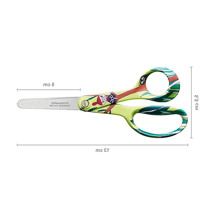 Fiskars x Mumi Lille My børnesaks grøn 13 cm