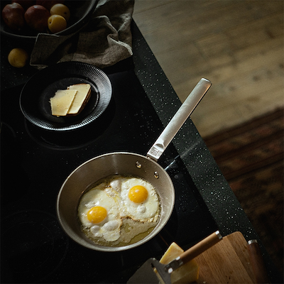 Fiskars Norden stål stegepande Ø24 cm