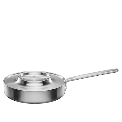 Fiskars Nordenstål sauterpande med låg 26 cm