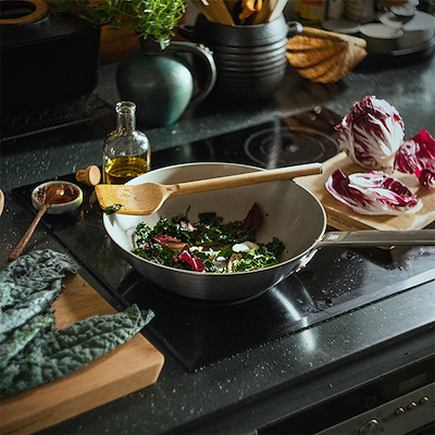 Fiskars Norden stål wok 28 cm