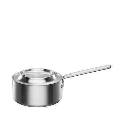 Fiskars Norden stål kasserolle med låg 1,8 liter