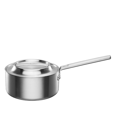 Fiskars Norden stål kasserolle med låg 2,5 liter