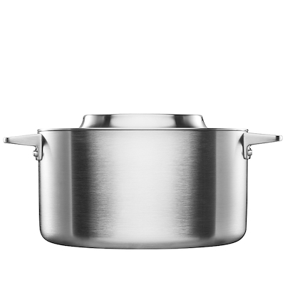 Fiskars Norden stål gryde med låg 5 liter