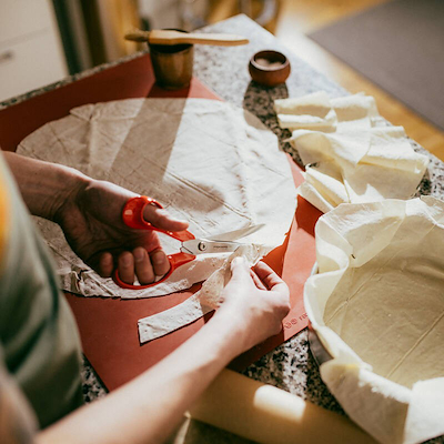 Fiskars Classic universalsaks venstrehåndet orange 21 cm