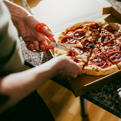 Fiskars Classic universalsaks venstrehåndet orange 21 cm