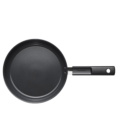 Fiskars Hard Face stegepande sort Ø24 cm