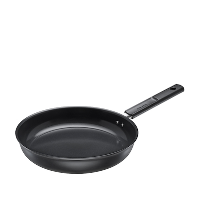 Fiskars Hard Face stegepande sort Ø28 cm