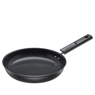 Fiskars Hard Face stegepande sort Ø30 cm