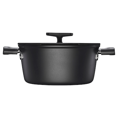 Fiskars Hard Face gryde 3,5 liter med låg