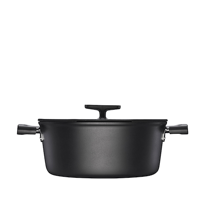 Fiskars Hard Face gryde 5 liter med låg