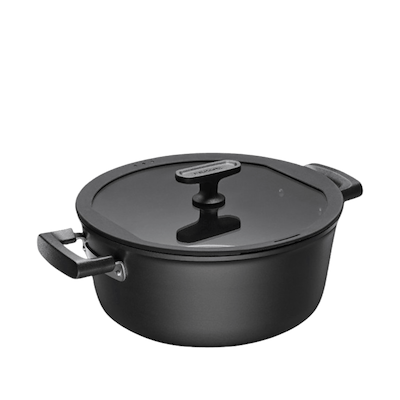 Fiskars Hard Face gryde 5 liter med låg