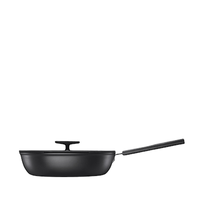 Fiskars Hard Face sauterpande Ø28 cm med låg