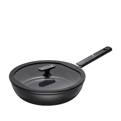 Fiskars Hard Face sauterpande Ø28 cm med låg