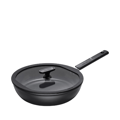 Fiskars Hard Face sauterpande Ø28 cm med låg