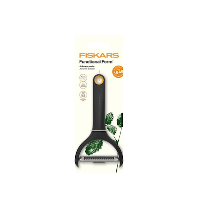 Fiskars Functional Form julienneskræller sort 15,2 cm