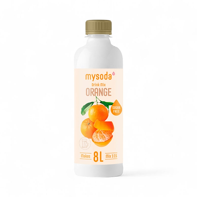 MySoda Orange sukkerfri smagskoncentrat 500 ml