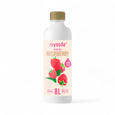 MySoda Raspberry sukkerfri smagskoncentrat 500 ml