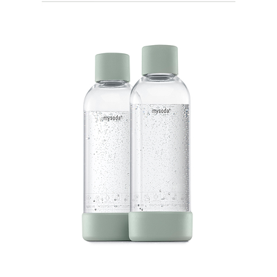 MySoda Woody flaske dueblå 2 stk 1 liter