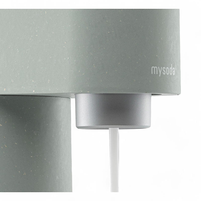 MySoda Woody sodavandsmaskine dueblå inkl. flaske + kulsyrepatron