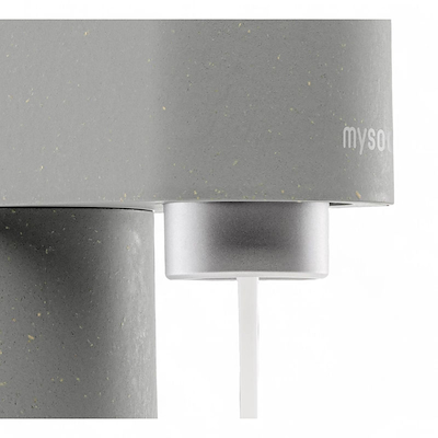 MySoda Woody sodavandsmaskine grå inkl. flaske + kulsyrepatron