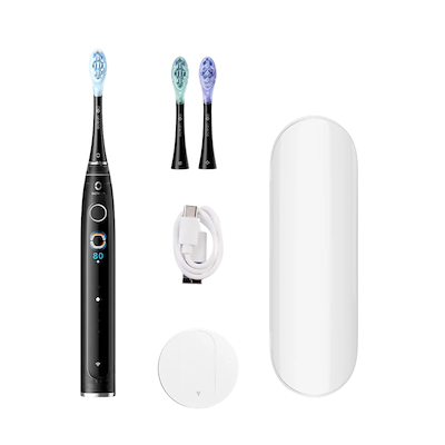 Oclean X Pro 20 elektrisk tandbørste sort med 3 børstehoveder