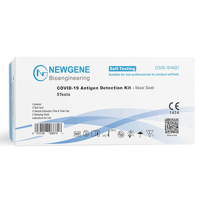 Newgene COVID19 antigentest 5 stk. Corona test