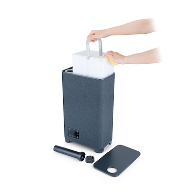 Wilfa Nimbus HU-500B Ultrasonic luftfugter grå 95m2