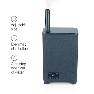 Wilfa Nimbus HU-500B Ultrasonic luftfugter grå 95m2