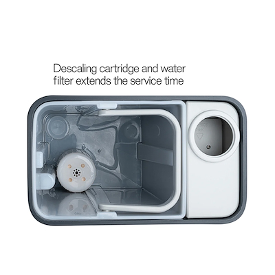 Wilfa Nimbus HU-500B Ultrasonic luftfugter grå 95m2