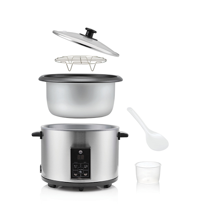 Wilfa Gohan riskoger stål 1,8 liter