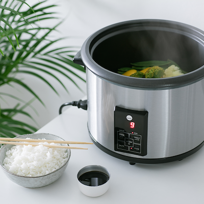 Wilfa Gohan riskoger stål 1,8 liter