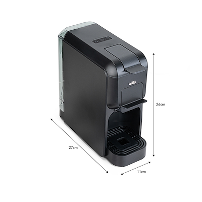 Wilfa Volo Multi Mini MMA1T-TC15 kapselmaskine sort 0,8 liter