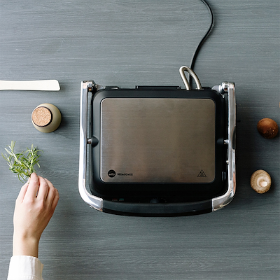 Wilfa CG-2000 bordgrill sort/stål 2000 watt