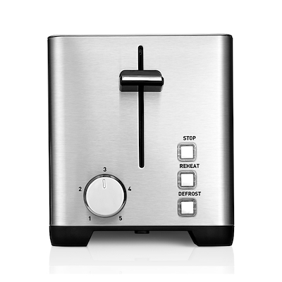 Wilfa Brunch brødrister stål 4 skiver