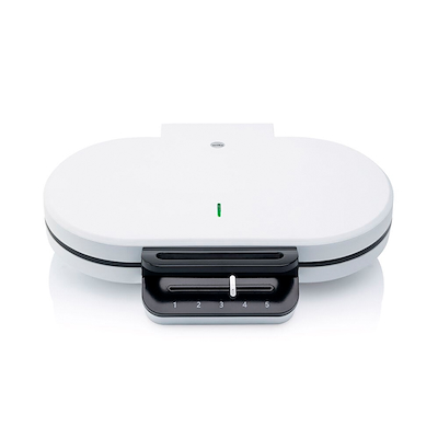 Wilfa tradition dobbelt vaffeljern hvid