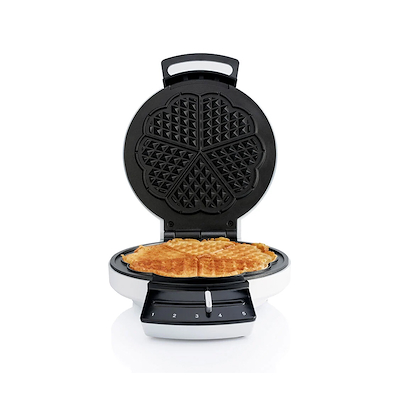 Wilfa Tradition vaffeljern hvid Ø16 cm 750 watt