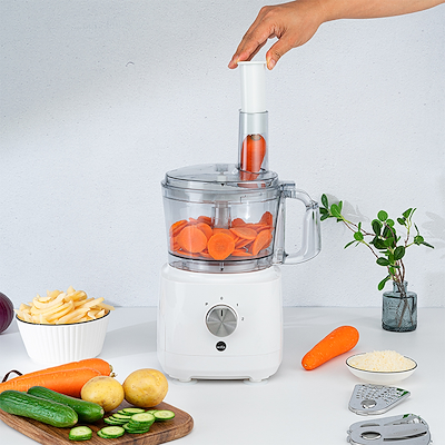 Wilfa Easy foodprocessor hvid 1,2 liter 1000 watt