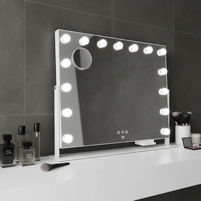 E&C by Wilfa Star makeup spejl med 15 LED