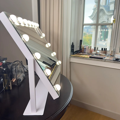 E&C by Wilfa Star makeup spejl med 15 LED