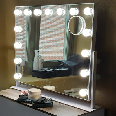 E&C by Wilfa Star makeup spejl med 15 LED