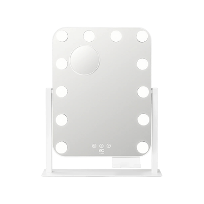 E&C by Wilfa Shine makeup spejl med 12 LED