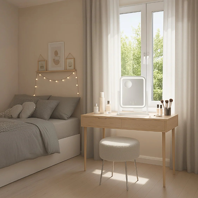 E&C by Wilfa Glowing makeup spejl med LED