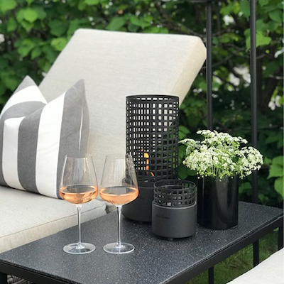 Tenderflame Signal Hill lanterne sort Ø12 cm